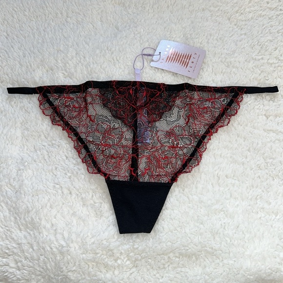 Savage X Fenty Embroidered Lace G- String 1X NWT - Picture 5 of 6